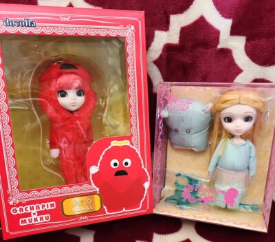 Little Pullip Hippopo & Docolla Mukku (Lot of 2) NIB Jun Planning / Groove 