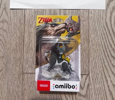 Nintendo - Legend of Zelda: Wolf Link Amiibo Figure - New Unopened!!