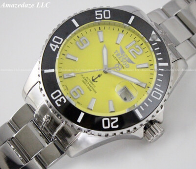 Tresod Mens 300M Ocean Master Sapphire Crystal Ceramic Bezel 24J Automatic Watch