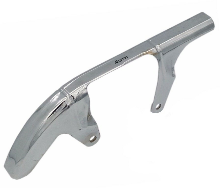 Fits Royal Enfield UCE Classic 500 EFI Rear Chain Belt Cover Steel Chrome   