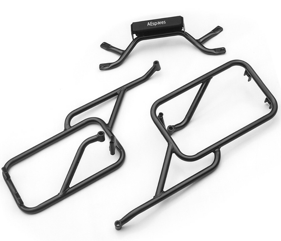 Fits Royal Enfield Himalayan 411 Pannier Rails Rack With Trafficator Wiring