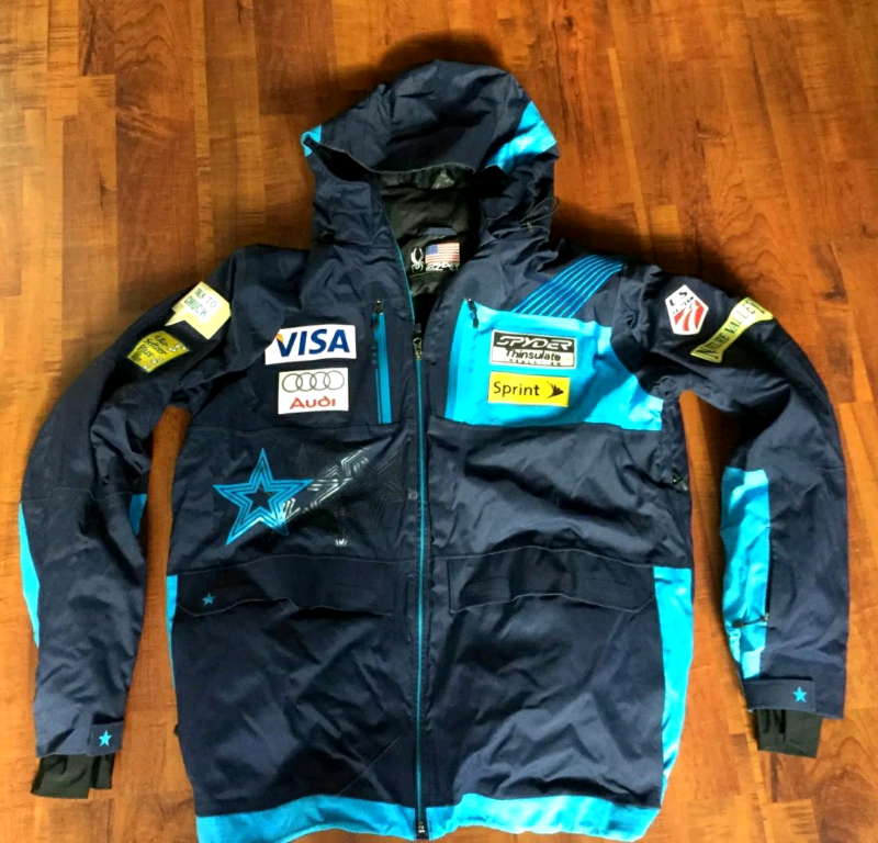 NEW very rare official USA spyder ski national team jacket size M in
