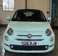 2016 Fiat 500 1.2 Lounge Hatchback 3dr Petrol Manual Euro 6 (s/s) (69 bhp) Hatch