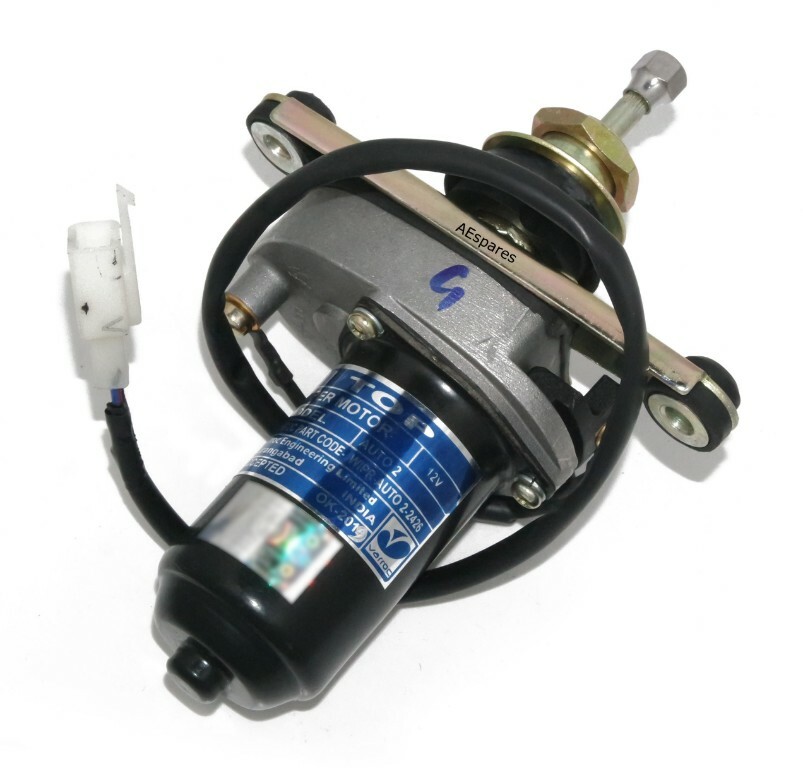  Front Windshield Wiper Motor With Wire For Tuk Tuk Three Wheeler 