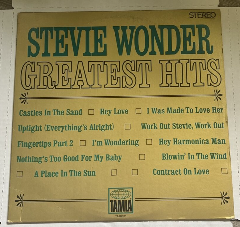 Stevie Wonder - Greatest Hits - LP - TS-282 - HumminGuru