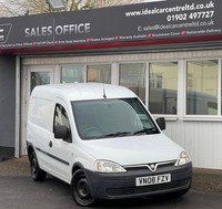 2008 Vauxhall Combo 1.3 CDTi 1700 16v Panel Van 3dr Diesel Manual (134 g/km, 69 