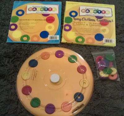Learning Palette Base + Numeration Reading Comprehension Level 1 Cards + Discs