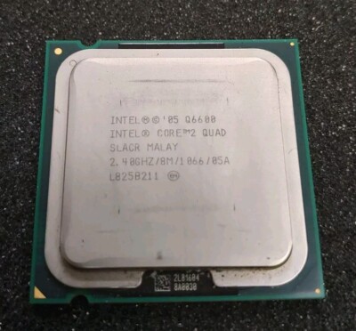 Intel Core 2 Quad Q6600 2.4GHz Quad-Core Processor LGA775 Quad Core SLACR