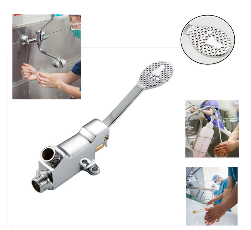 Floor Control Switch Foot Pedal Valve Cover Bathroom Basin Faucet Hospital Hotel