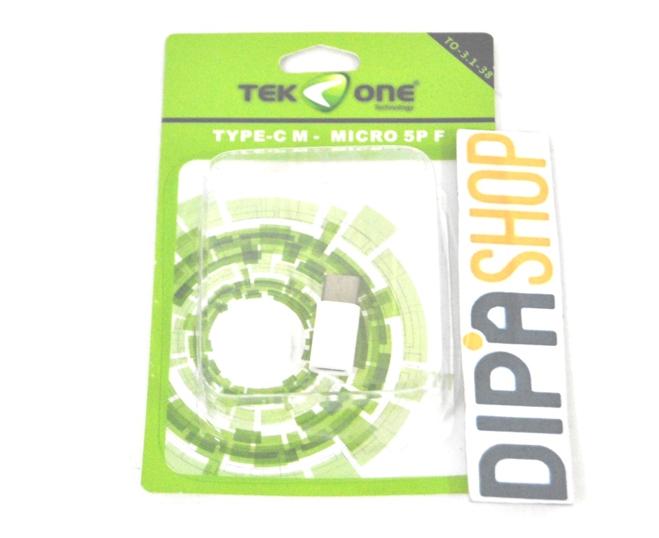 Adattatore TeKone TO-3.1-38 Convertitore Type C Tipo Maschio - Micro Usb Fem hsb