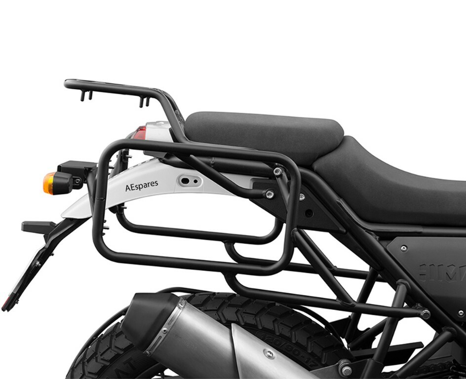 Fits Royal Enfield Himalayan 411 Pannier Rails Rack With Trafficator Wiring
