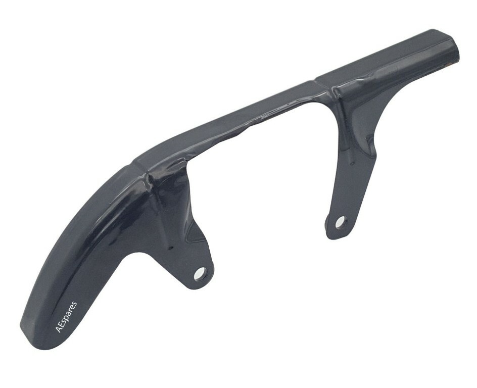 Rear Chain Guard Cover Steel Black For Royal Enfield UCE Classic 500 EFI  