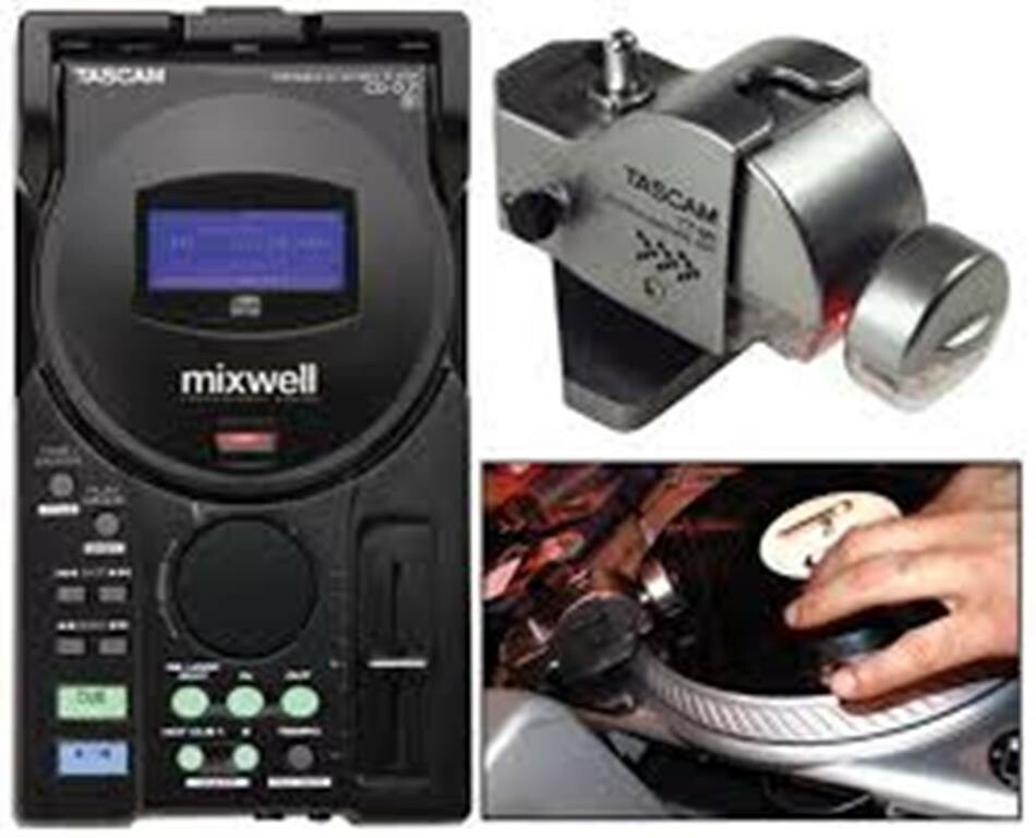 TASCAM Portable DJ CD / MP Player CD-DJ1