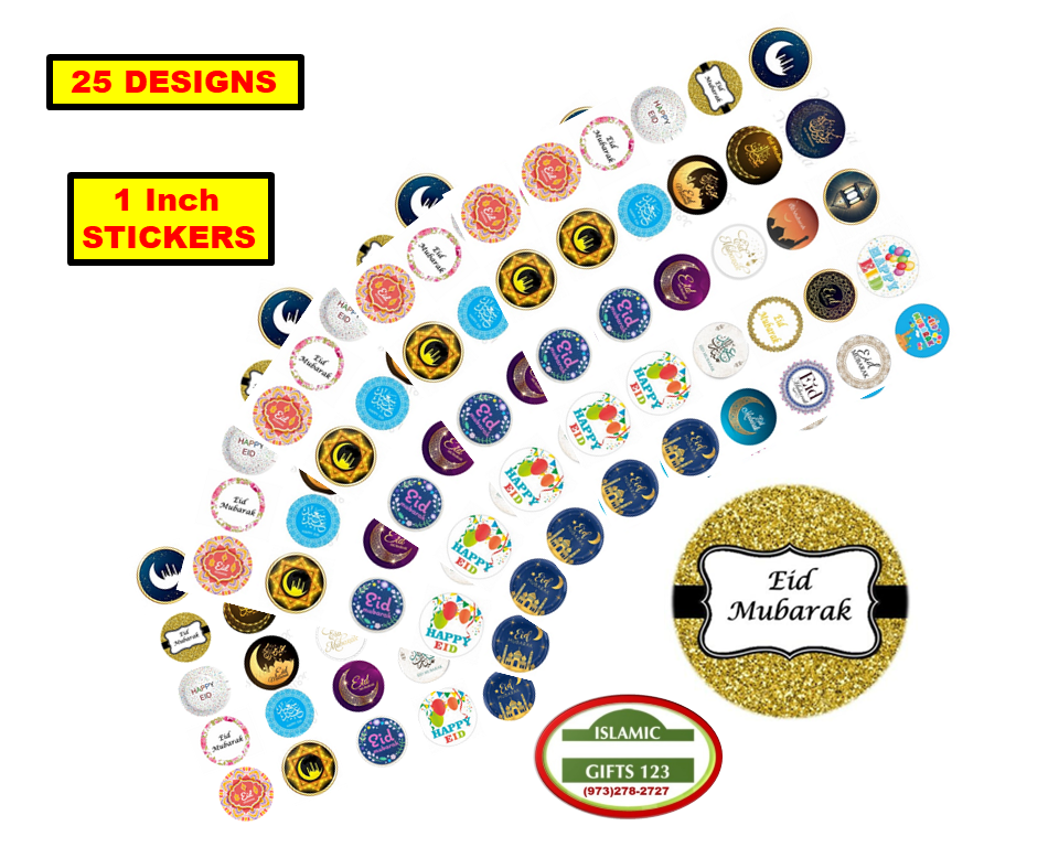 EID stickers Eid Favor Eid Gifts (200+) EID Mubarak Islamic Gifts Ramadan Decor 