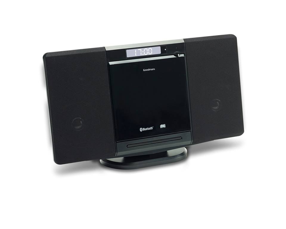 Goodmans GMC01 Bluetooth CD Player FM Radio Audio Micro System with USB