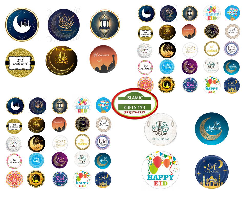 EID stickers Eid Favor Eid Gifts (200+) EID Mubarak Islamic Gifts Ramadan Decor 
