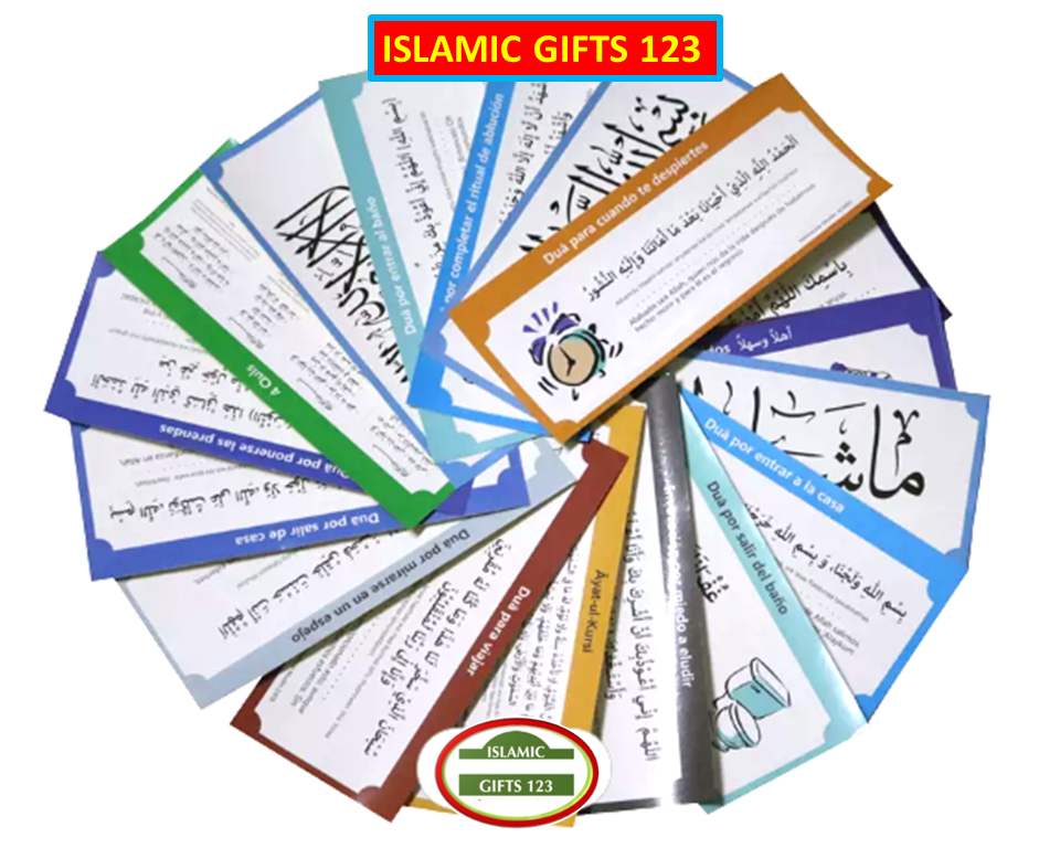 19 PCS DIY Muslim Family Dua Sticker Decal Islamic Gifts Ramadan Favor Eid Favor