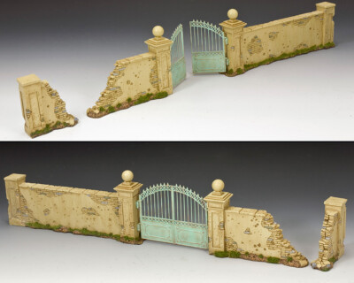 KING & COUNTRY DIORAMA SP114 WALLS & GATE