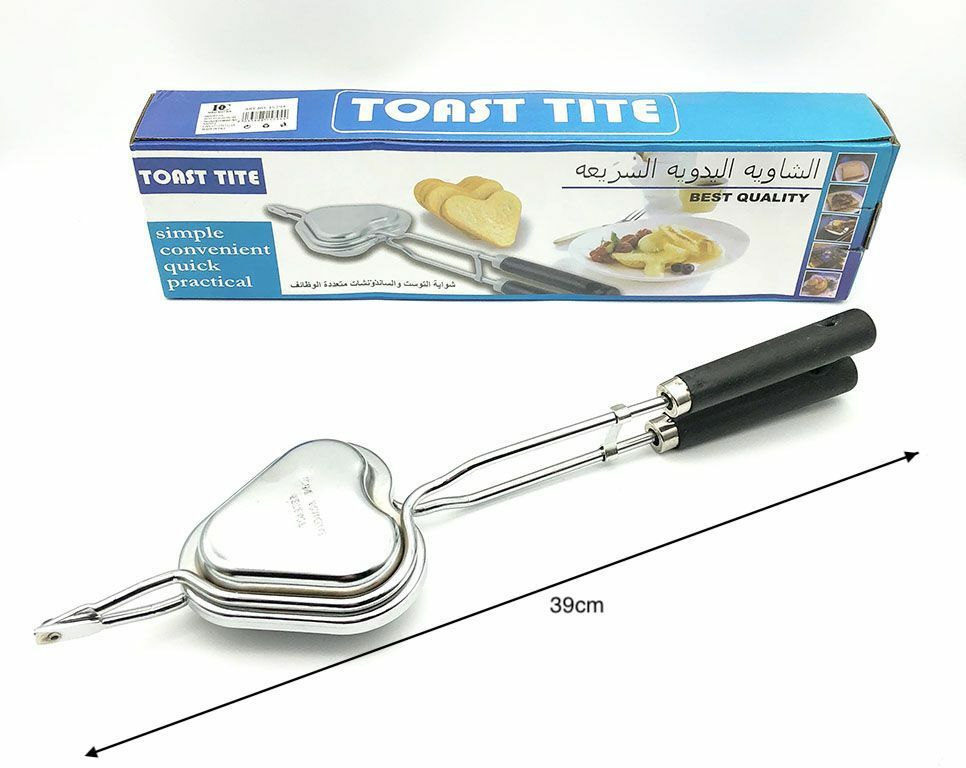 Pinza Stampo In Metallo Per Toast Panini Pane Forma Cuore hmj
