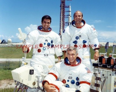 APOLLO 17 CREW NASA PHOTO  (131-L)