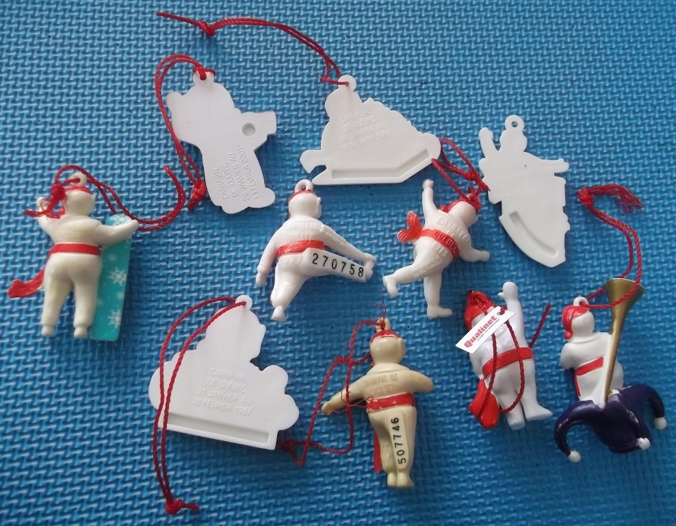 WHOLESALE LOT OF 10 EFFIGIE CARNAVAL DE QUÉBEC QUEBEC CARNIVAL EFFIGY # A568