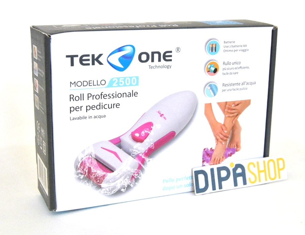 Roll Professionale TeKone 2500 Pedicure Rimuove Calli Duroni Piedi Lavabile hsb