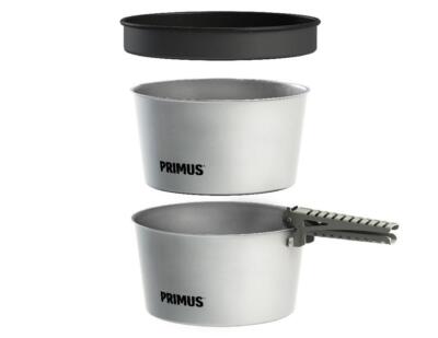 Primus Pot Set Essential Alumiunum 2x2.101.4oz Pan Non Stick Camping Tent
