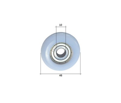 Garagentor Rollen gebraucht kaufen! 4 St. bis -65% günstiger