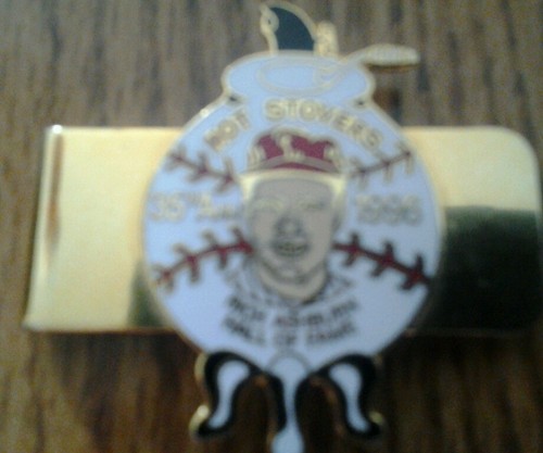 MONEY CLIP HOT STOVERS 35 TH ANN. 1996 RICH ASHBURY HALL OF FAME