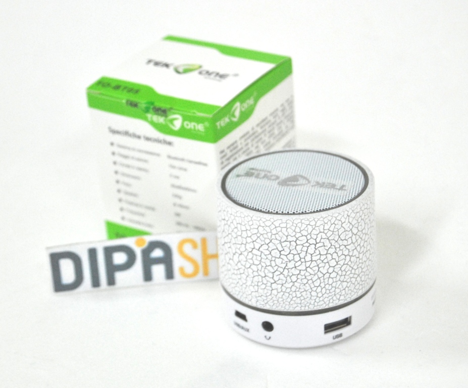Cassa TeKone TO-BT05 Mini Speaker Bluetooth Wireless Con Luce Led Microsd hsb
