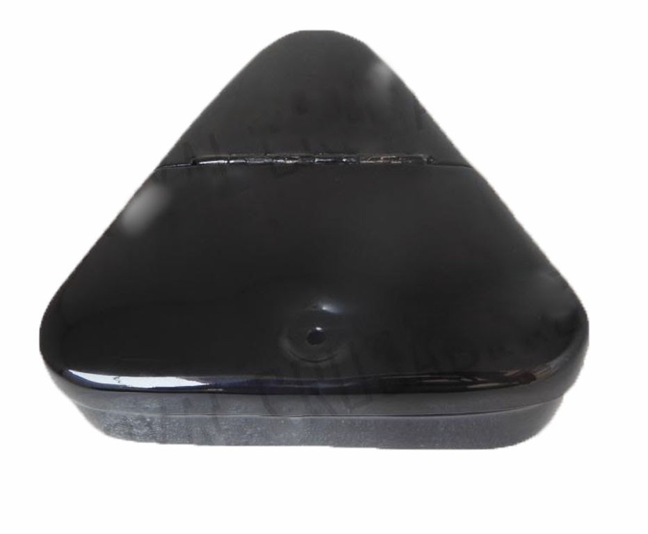 Fits Vintage BSA Triumph Ariel Triangular Tool Box Black Painted  