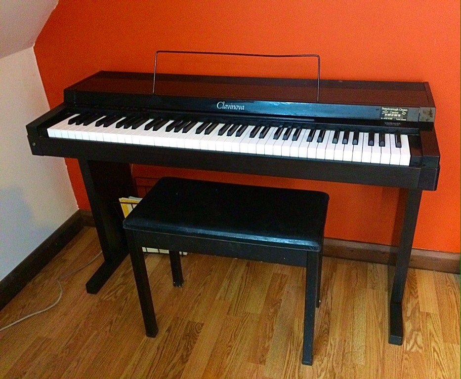 Early vintage Yamaha Clavinova CLP20 1985 digital piano inc Yamaha