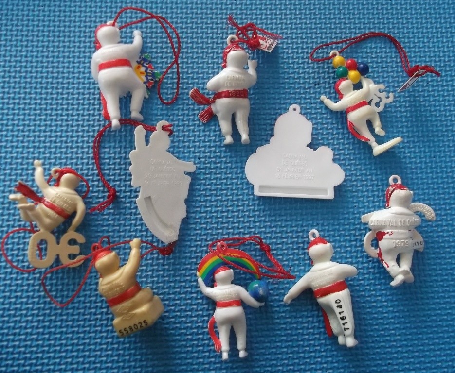 WHOLESALE LOT OF 10 EFFIGIE CARNAVAL DE QUÉBEC QUEBEC CARNIVAL EFFIGY # A567