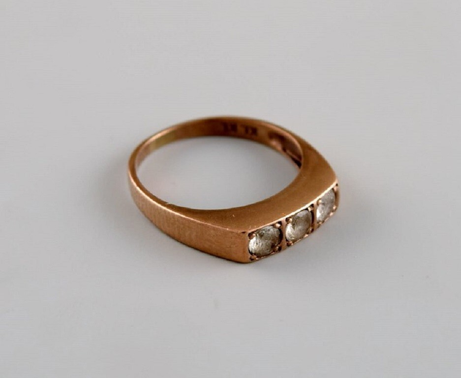 antique jewelry gold ring アンティークリング A25837-Victorian-Diamond-Snake