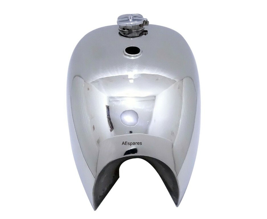 BSA Goldstar 4 Gallon Stainless Steel Petrol Fuel Tank With Filler Cap  