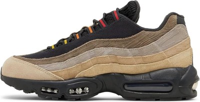 

Мужские кроссовки Nike Air Max 95 Topographic Off Noir/Red-Rattan (DV3197 001), Off noir/university red-rattan