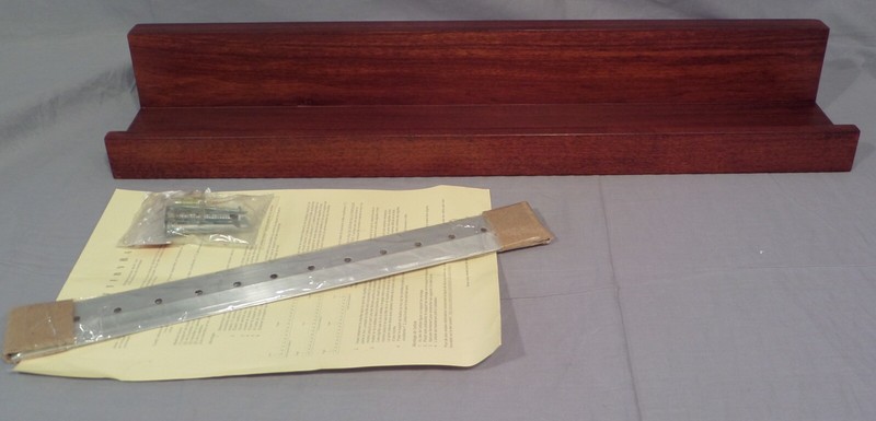Pottery Barn Espresso Holman 2 Ledge Shelf Ebay