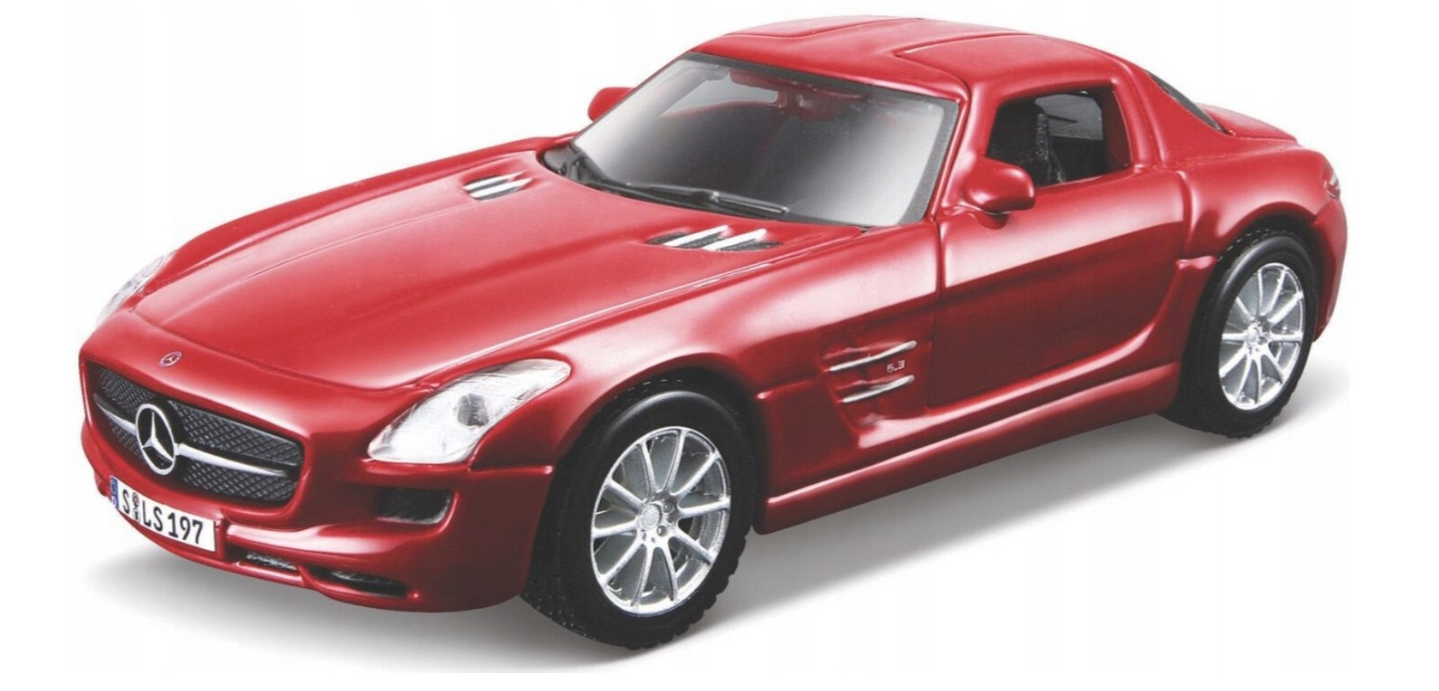 Maisto Mercedes Benz SLS AMG Red 1:36 Scale 4.5 Inch Diecast