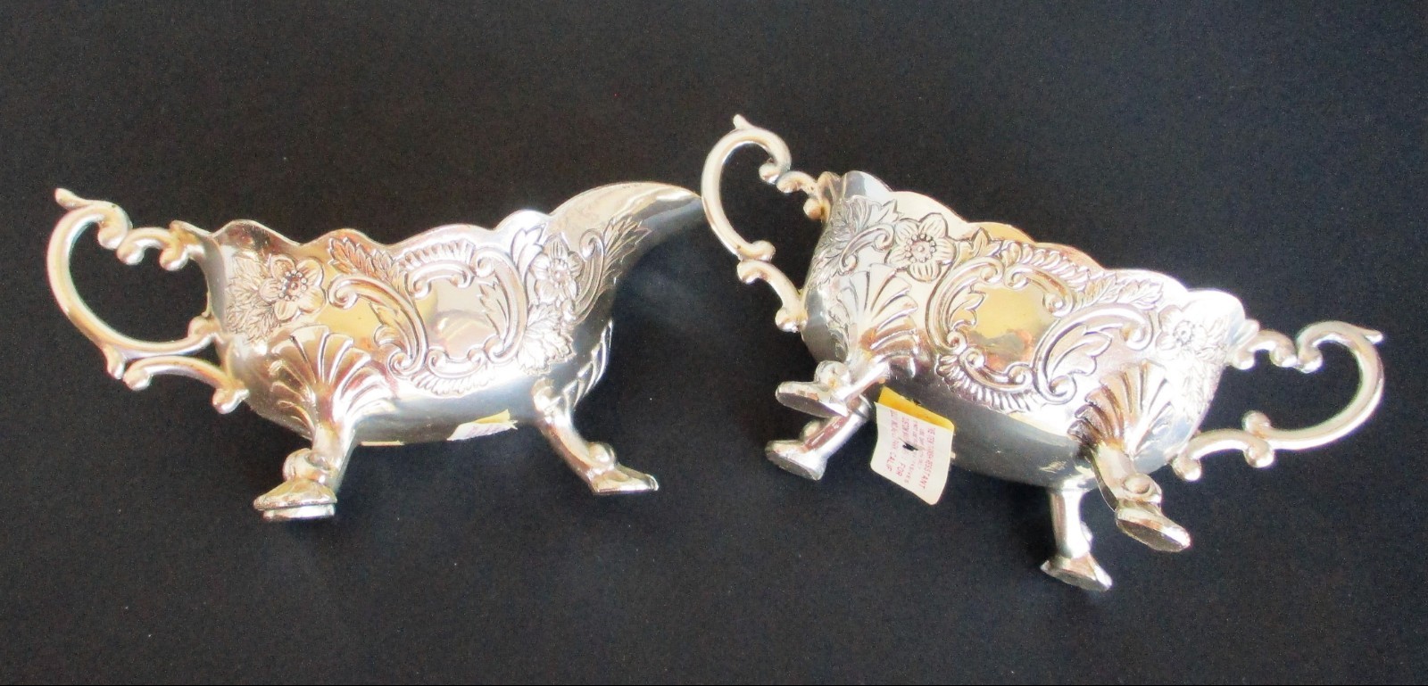 VINTAGE SILVER SUGAR & CREAMER SET