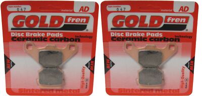 Brake Disc Pads Front Goldfren For Daelim ST 250 Sector Quad 2006