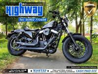 Harley Davidson XL1200 Sportster 48 Special 2018 Hollywood Bars Vance & Hines 