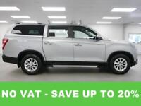 2021 SSANGYONG MUSSO 2.2 TD 180 BHP EX EDITION 4WD ( CANOPY / NO VAT )