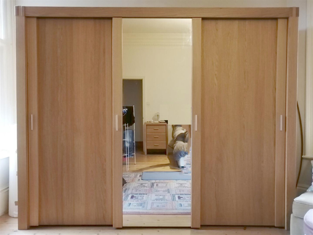 Karel Mintjens 3 Sliding Door Wardrobe In Light Oak In Doncaster