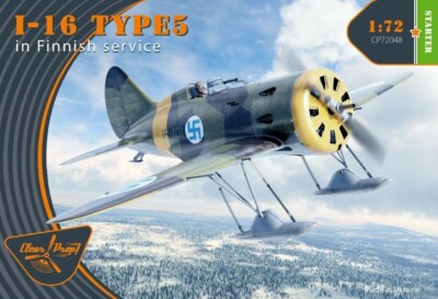 1/72 Clear Prop! CP72048 I-16 Type5 in Finnish service model kit Starter