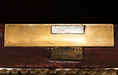 Louis XVI Style Ormolu-Mounted Mahogony Corner Cabinet by Victor Raulin