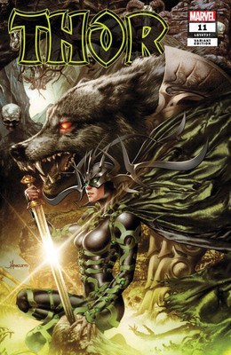THOR #11 JAY ANACLETO EXCLUSIVE VARIANT NM DONNY CATES LOKI ODIN HELA AVENGERS