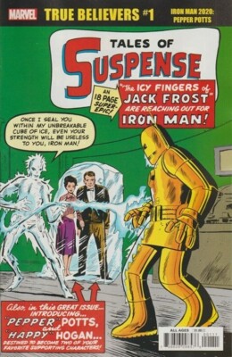 True Believers: Iron Man 2020 - Pepper Potts (2020) VF. Stock Image