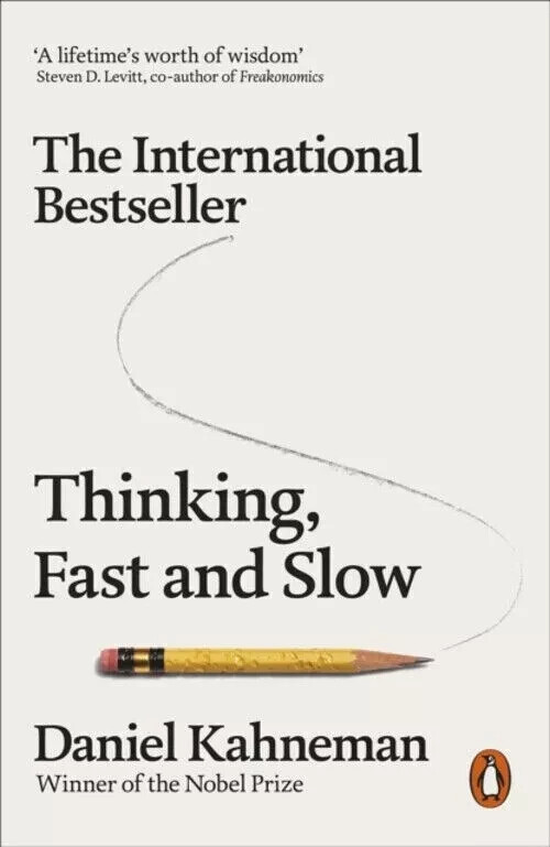 Thinking, Fast and Slow by Daniel Kahneman (2013, Trade Paperback)