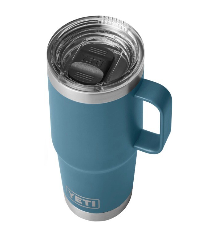 - Rambler Travel Mug With Stronghold Lid, Nordic Blue