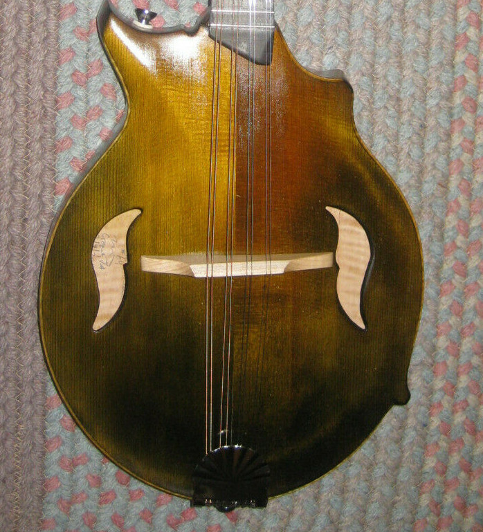 Mandolin Harvest Moon Custom Made by Dubova Musical Instruments with Case